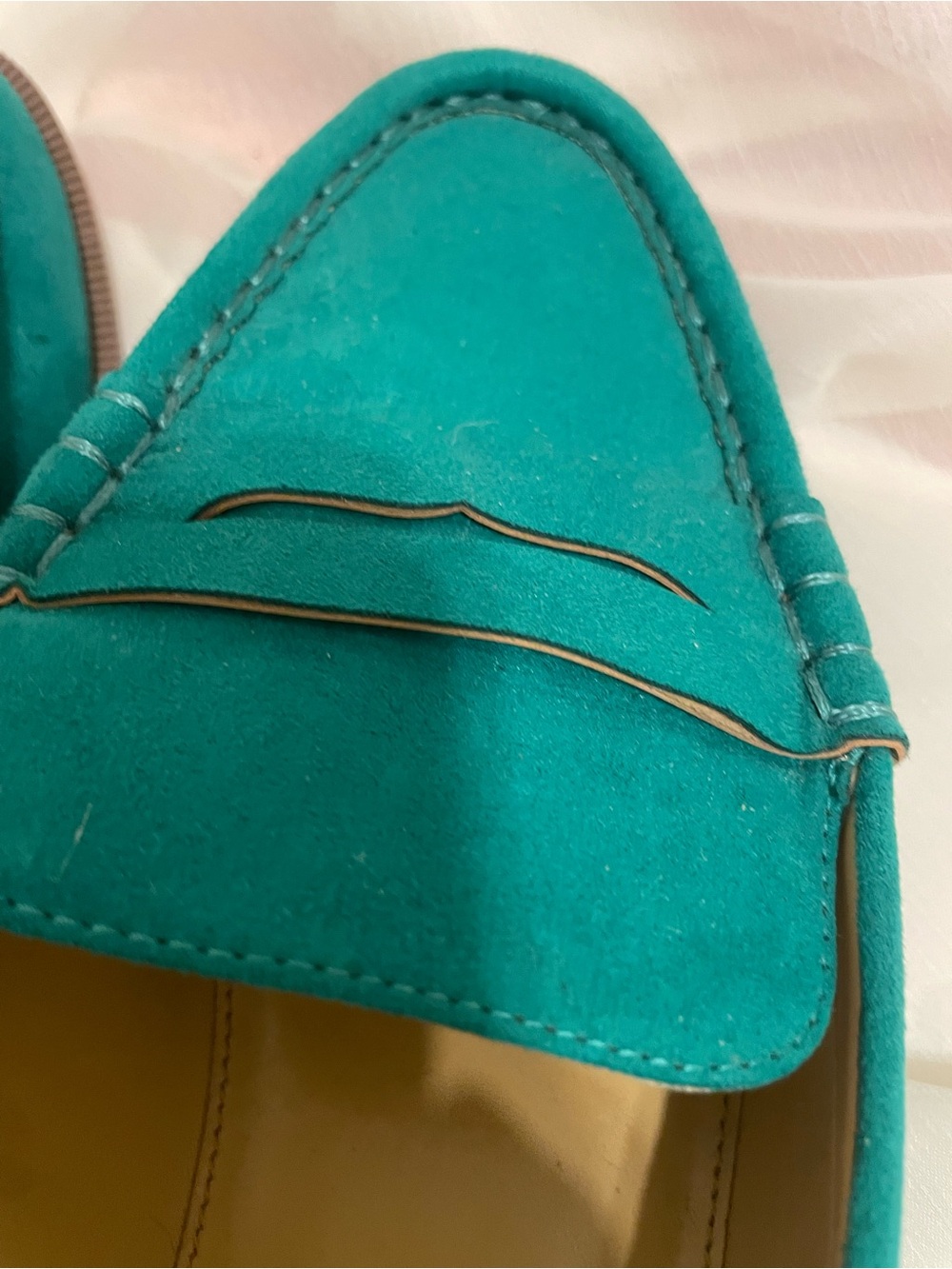 J Crew Suede penny loafer - Picture 3 of 6